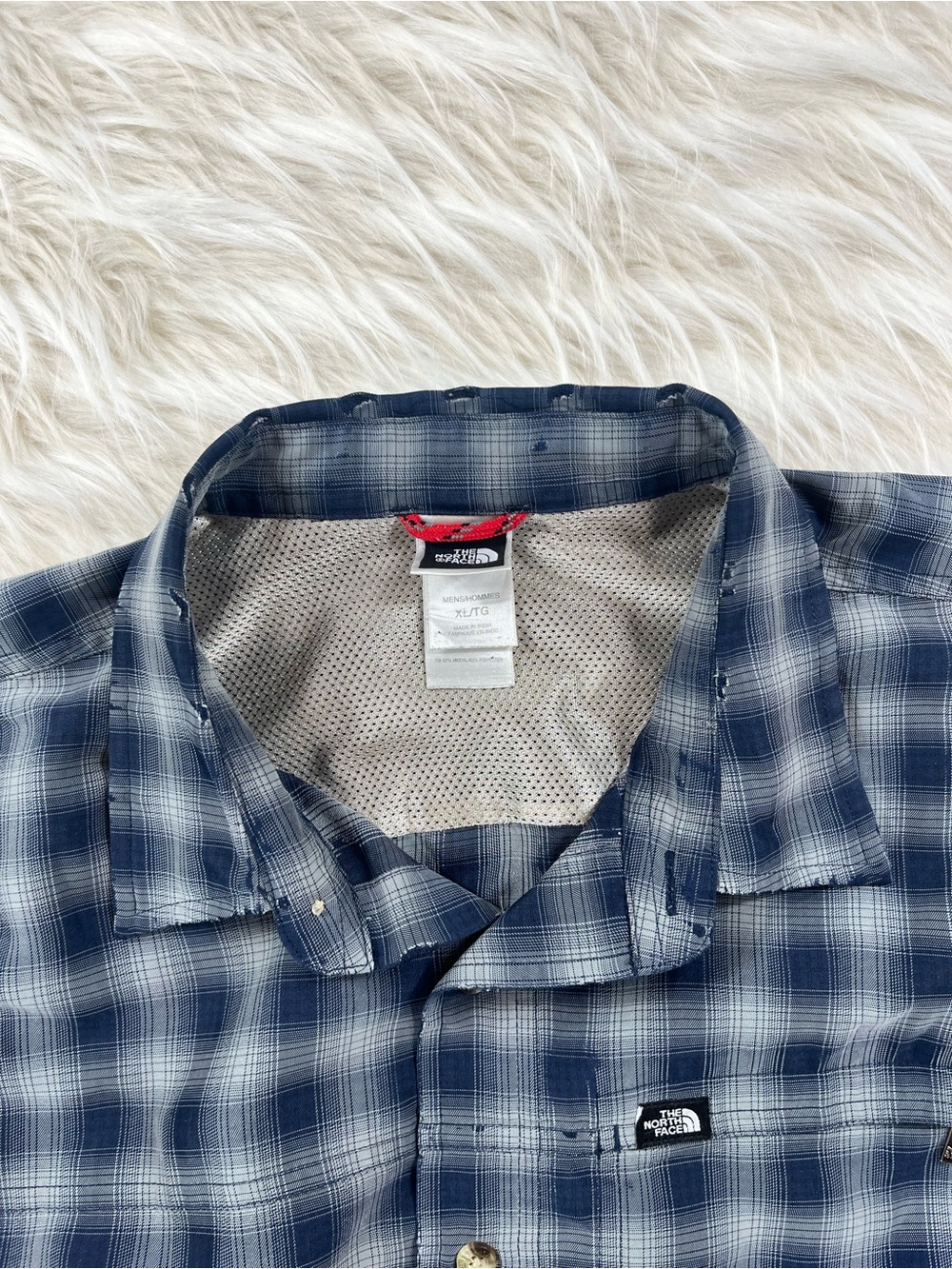 The North Face Western Shirt Men's XL Plaid - Picture 4 of 7